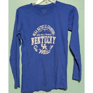 Kentucky Wildcats Blue 84 Long Sleeve Shirt Size Large
